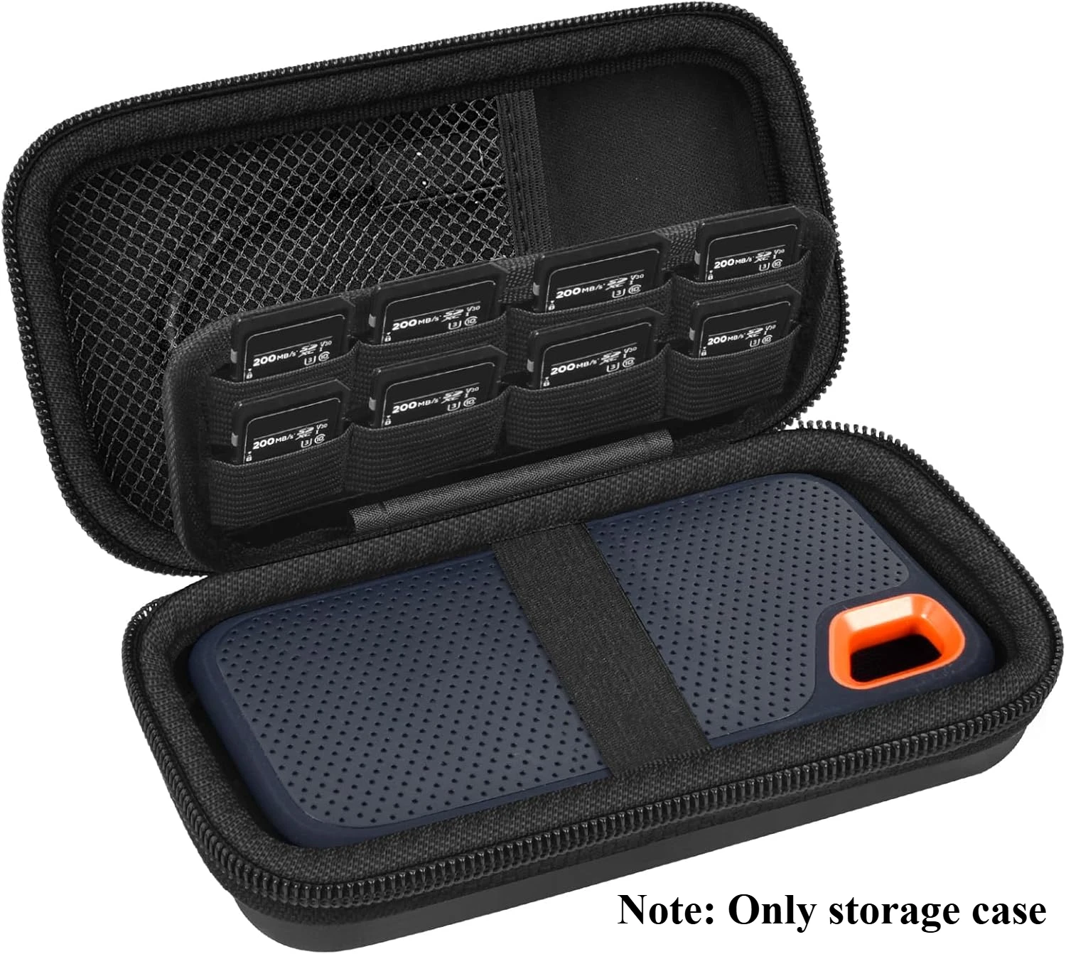 Case Compatible with SanDisk 2TB 1TB 4TB Extreme PRO/for Sandisk Extreme Portable SSD USB-C USB 3.2 Gen 2 ssd storage case