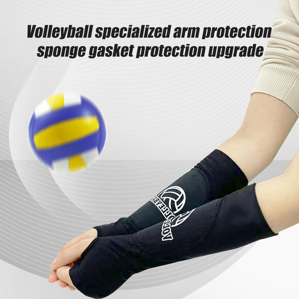 TGKYK Protège-Bras de Volley-Ball, 1 Paire Protection Avant Bras, Manchon  Volleyball avec Coussin de Protection, Bande de Balles Protection pour la  Protection du Bras, Support de Poignet (Noir) : : Sports et