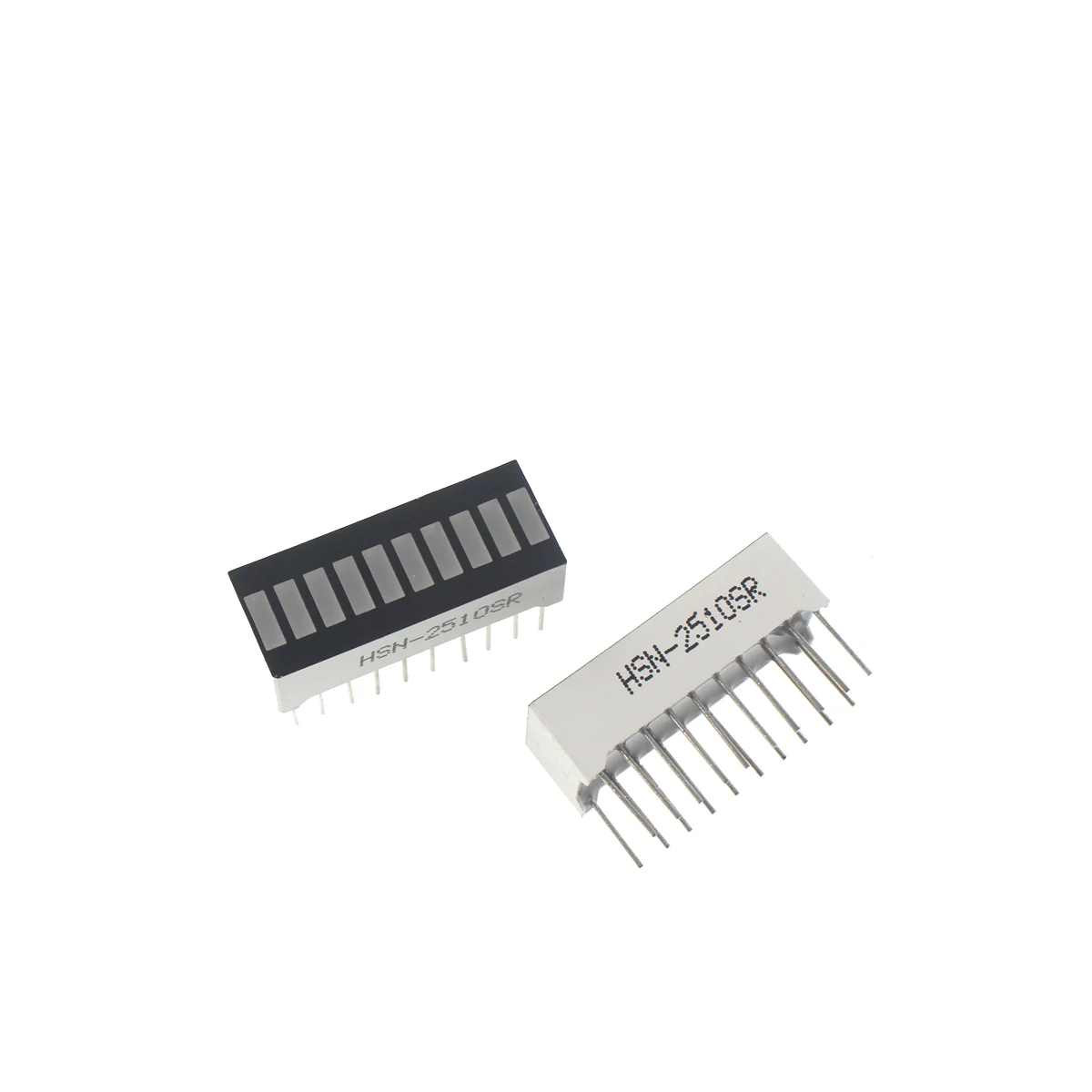 10PCS 10 8 세그먼트 녹색 빨간색 파란색 노란색 옥색 흰색 디지털 튜브 LED 바 10*25mm 디스플레이 모듈 B10G B10R B10BB