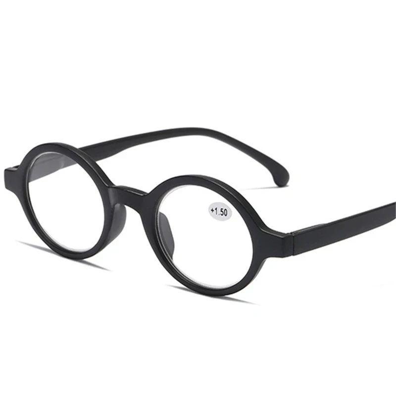 Retro Reading Glasses Men Women\'s Glasses For Sightness Vintage Round Sight Eyeglasses Men +1+1.5+2+2.5