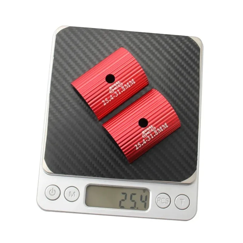 Bike Handlebar Adapter 1Pair 25.4mm To 31.8mm 31.8mm To 35mm Aperture Adjust MTB Road Bicycle Bar Stem Reducer