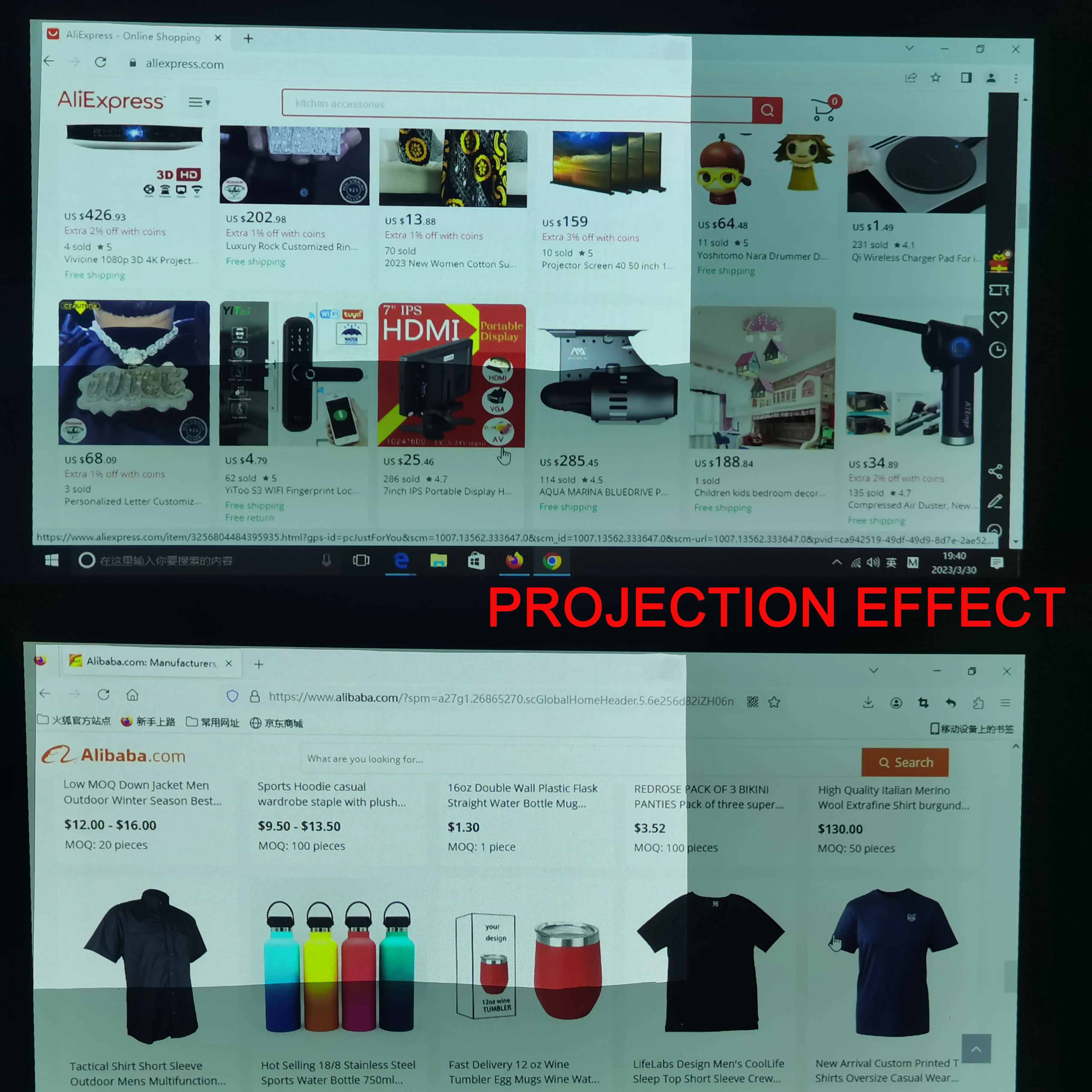 Projector Screen Reflective Fabric DIY Material Cloth Projection Curtain for YG300 XGIMI H3 HALO Mogo Xiaomi DLP LED Home Beamer