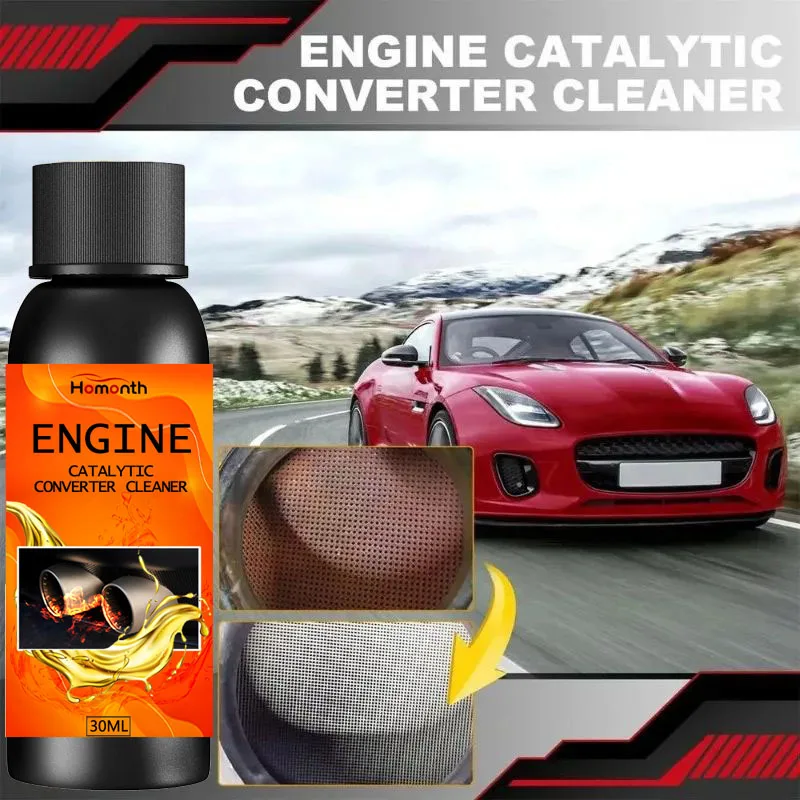 Catalytic Converter Cleaner Engine Boost Up Carbon Removal Reduce Fuels Consumption Engine Accelerators For Diesel Car 6