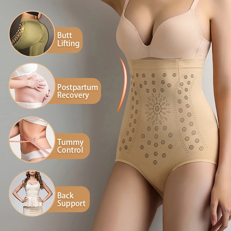Slimming Top Women Far Infrared Negative Oxygen Bodysuit Honeycomb Body Shaping Briefs Breathable Body Shaper