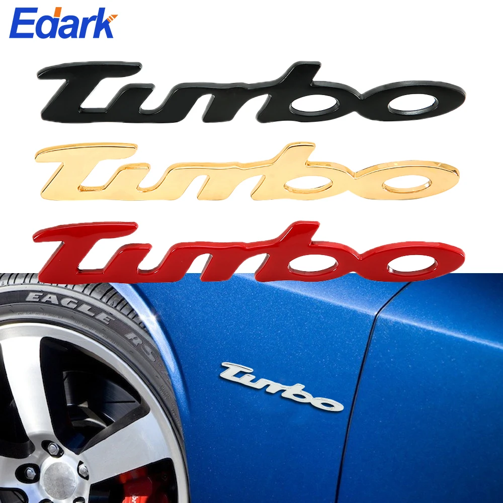 

3D Emblem TURBO METAL GRILL Rear Trunk Car Badge Car Sticker for Audi BMW Ford Focus VW Skoda Seat Peugeot Lada Renault Hyundai