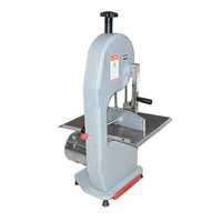 110V/220V Commercial Desktop Saw Bone Cutting Ribs Meat Slicer Electric Bone Cutting Machine Frozen Fish/Bones Meat Cutter 1.5kw 2