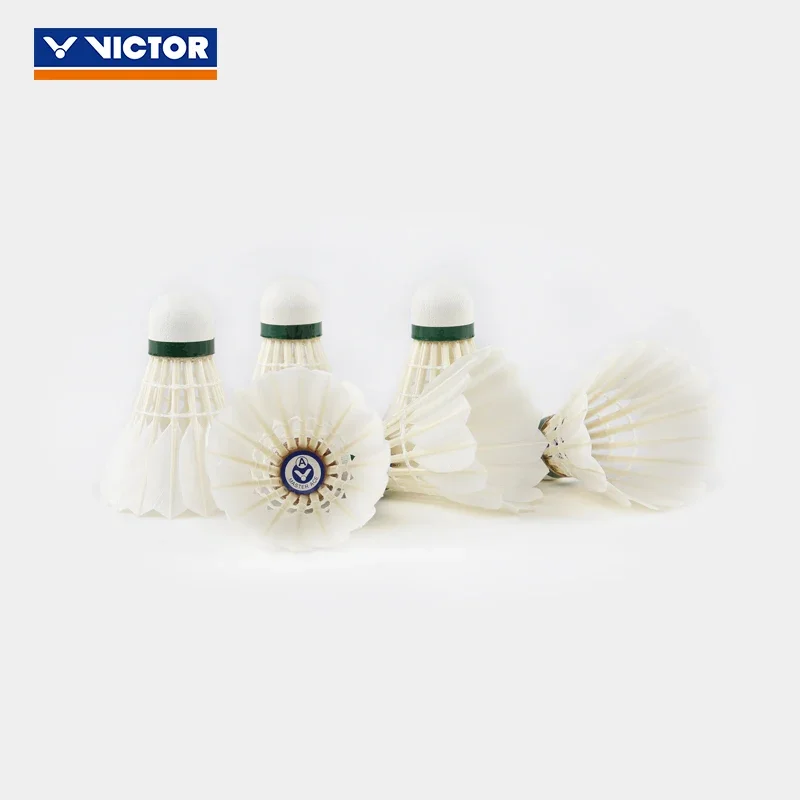 VICTOR Badminton Special Selection Goose Feather Ball 12 Master ACE MS-ACE Victory In Hand