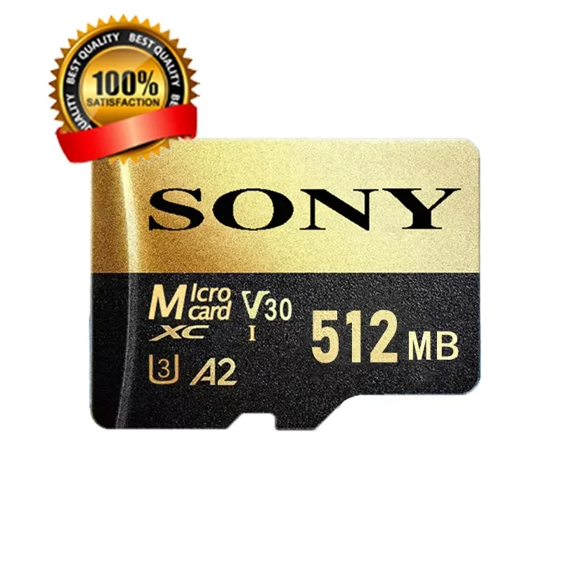 Scheda di memoria SONY schede Micro SD ad alta velocità 512MB 64GB 128GB 256GB MicroSD C10 TF Flash Card per Xiaomi Monitoring Phone Camera