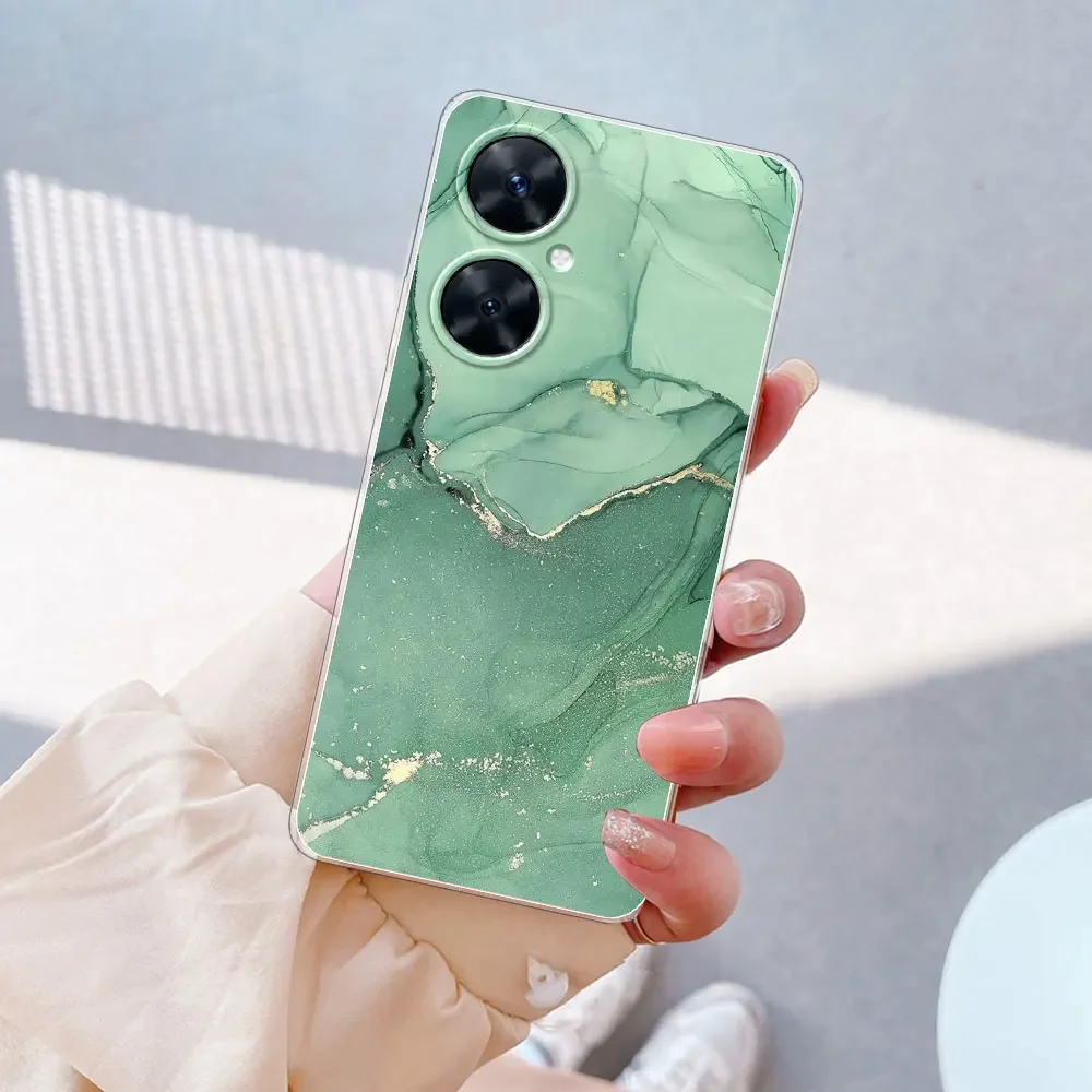 Transparent Silicone Phone Case with Bumper Protection