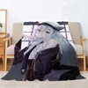 Azur Lane Soft Blanket for Sofas Bed Throw Microfiber Bedding Beach Towel Luxury Blankets King Size Knitted Plaid Home Interior 1