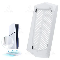 Vertical Stand with Ventilated Base for Enhanced Cooling and Stability - White (White)