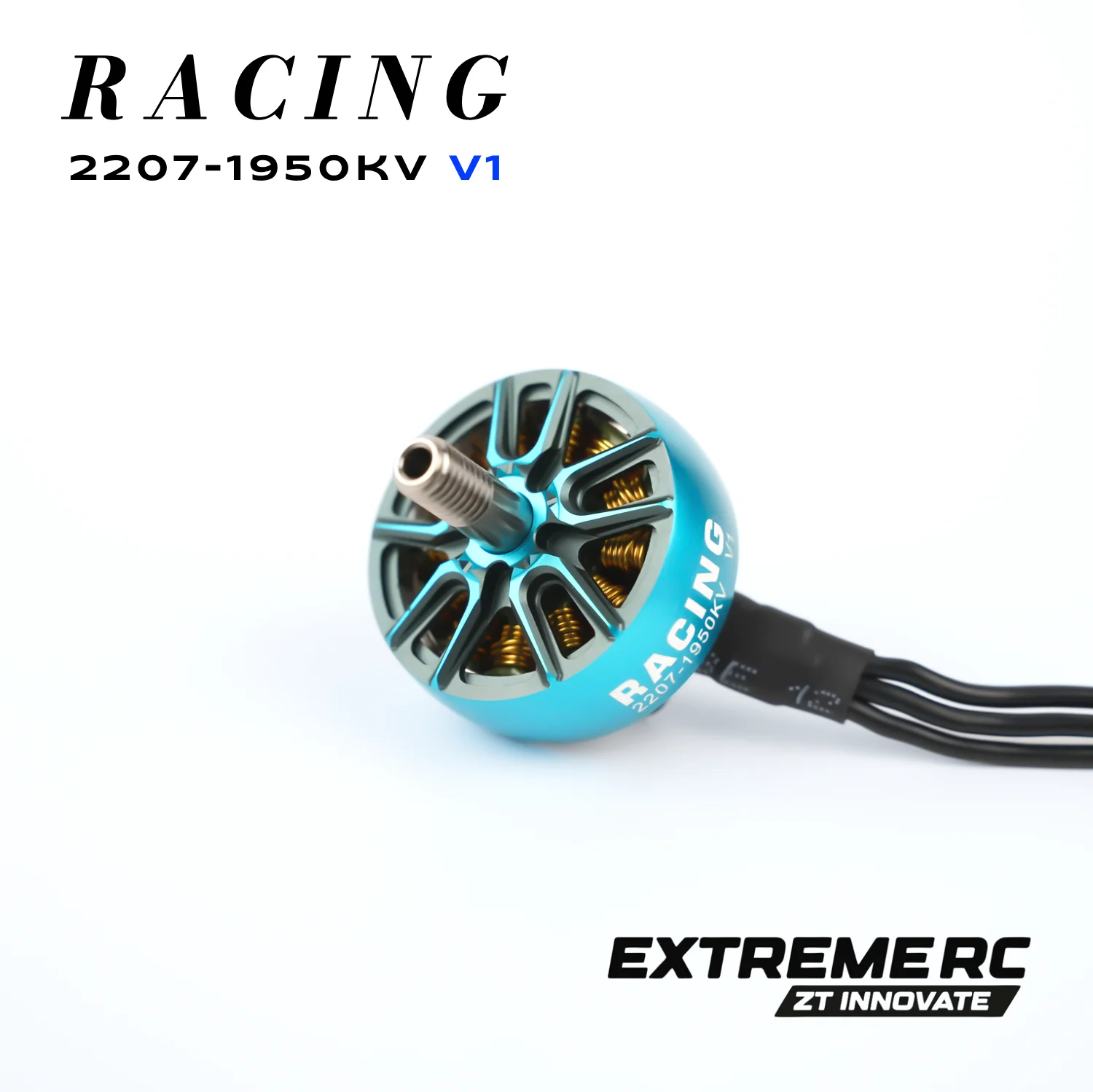 Lot de 4 Moteurs Brushless 2207 1950KV 4-6S pour Drone FPV Course 5 Pouces