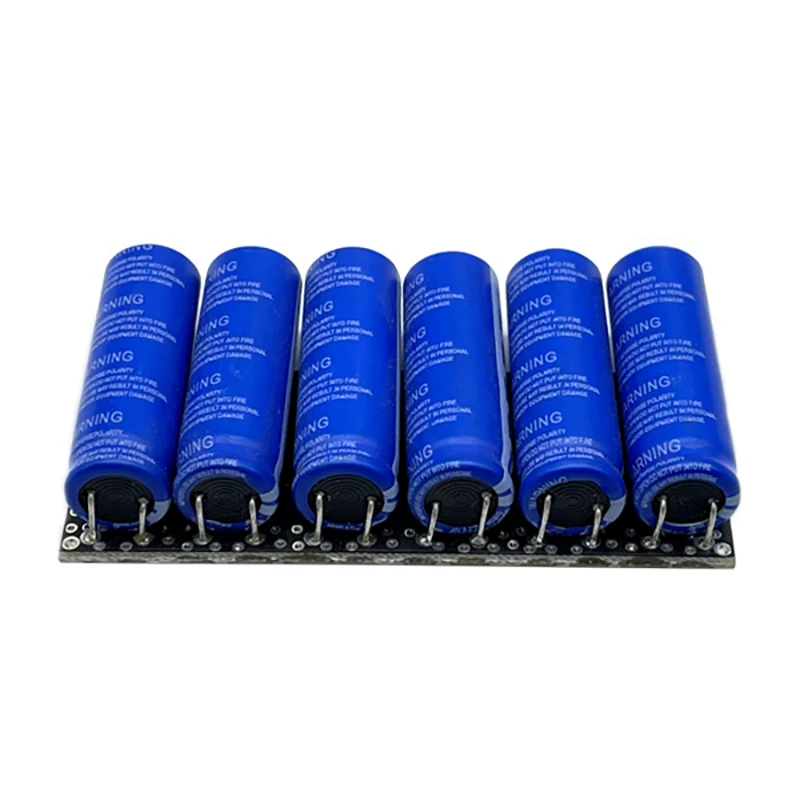 1Set 16V1.6F Automotive Rectifier Module 2.7V10F Small Capacitor Bank For Backup Power Supply With Voltage Protection Plate