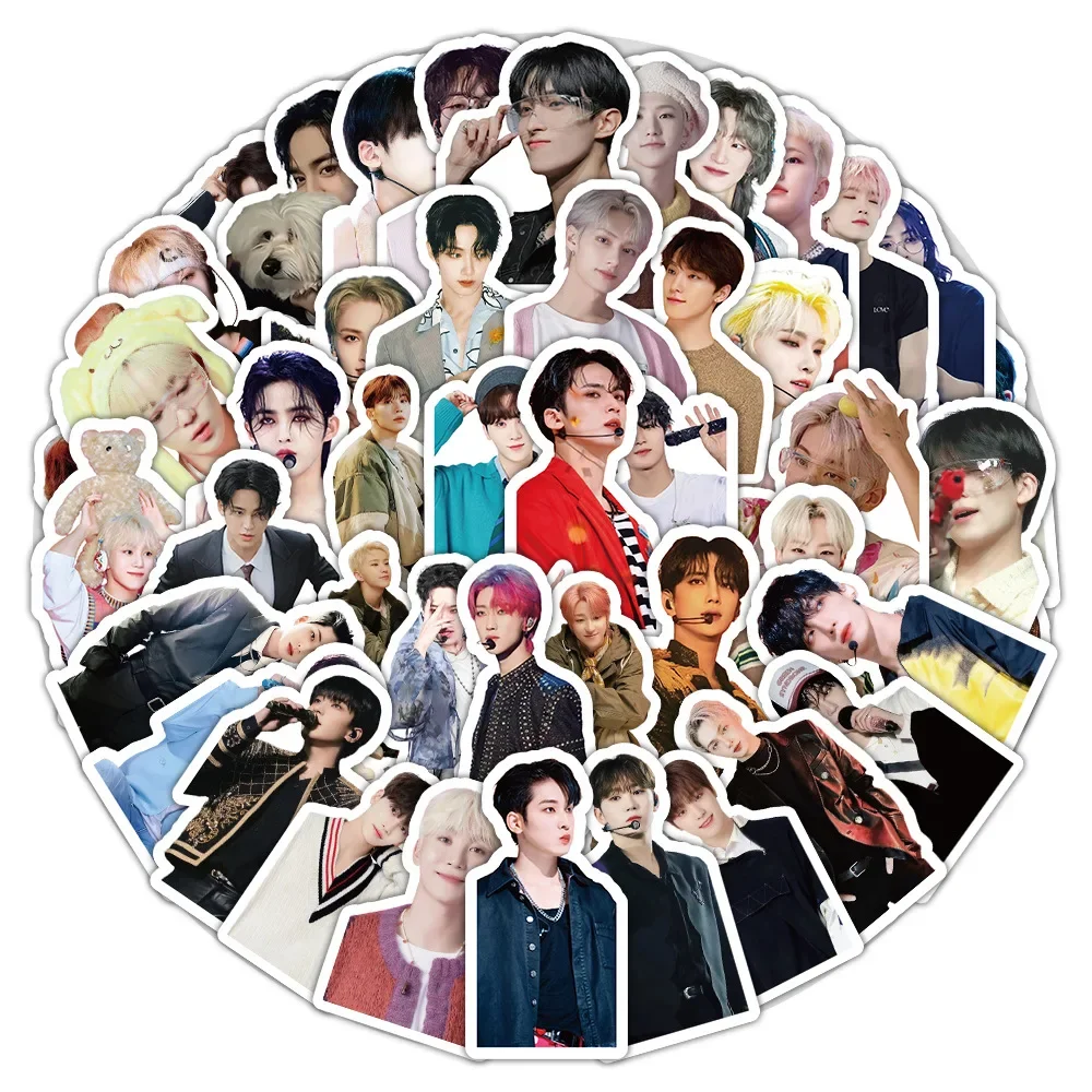 Korean Boys Group TEEN Character Stickers DIY Phone Luggage Laptop Bottle Scrapbooking Sticker Decoration Fans Gift Toy 70Pcs