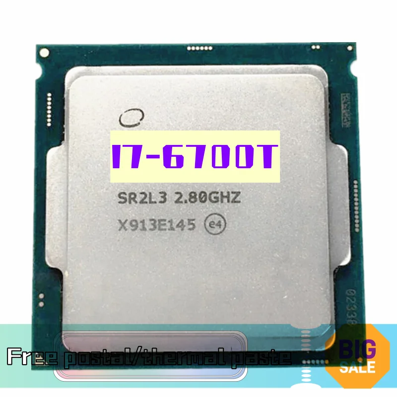 

I7-6700T Suitable for Core i76700T i7 6700T 2.8GHz quad-core eight-thread 35w CPU processor LGA 1151