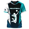 Custom Name Volleyball T-Shirt For Men Women New In Oversized Sport Tshirts For Volleyball Team Gift For Volleyball Players