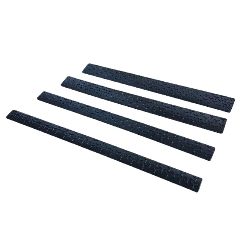 Wooden floor clamping strip threshold door layer doorway seam welt