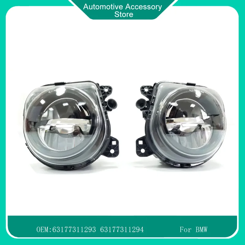Pair Of Front Fog Lights For 2013-2018 Dodge Ram 1500 – Direct OEM Replacement, Halogen, DOT/SAE Certified