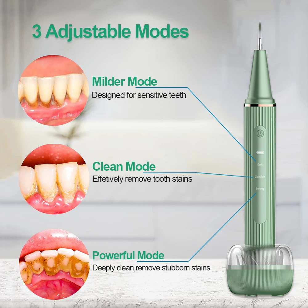 Dental Scaler For Teeth Tartar Remover Electric Teeth Cleaner Tooth Calculus Plaque Remover Ultrasonic Dental Stone Removal,dental cleaner,dental scaler