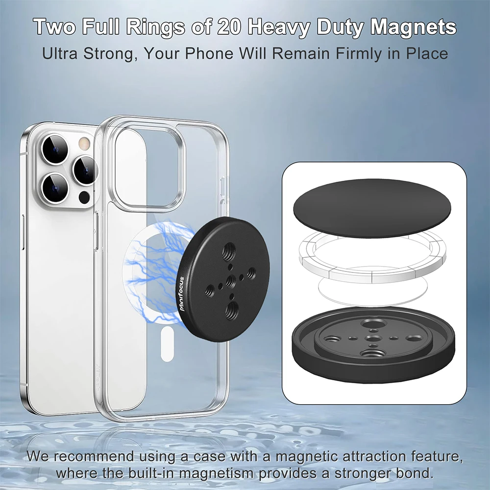 tripé e cabeça de bola MagSafe Cell