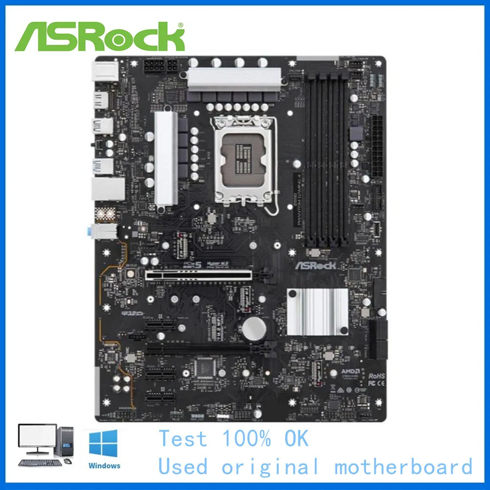 Per Intel Z690 Usato Asrock Z690 Phantom Gaming 4 Socket Lga1700 Ddr4 Scheda Madre Desktop 12Th Gen Supporto Scheda Madre 12700K