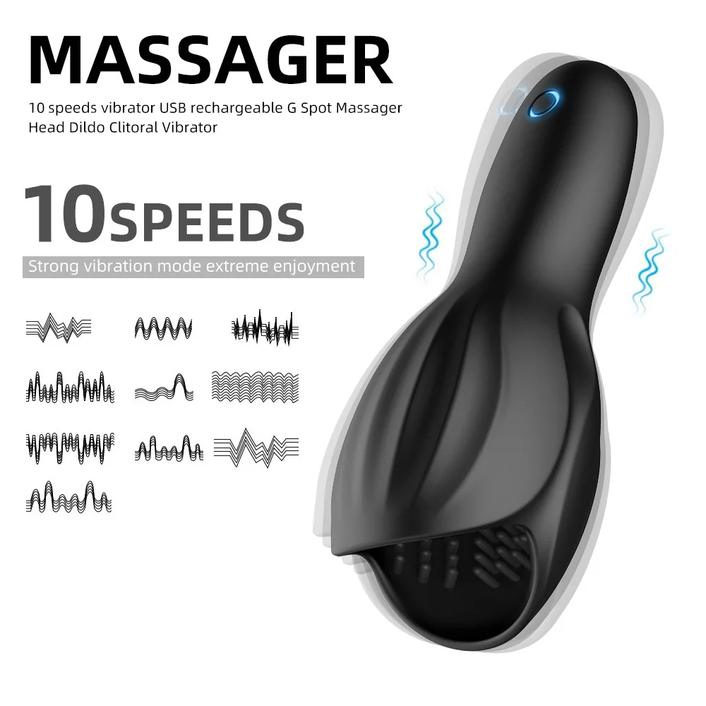 10 Modes Penis Masturbator Cup Delay Trainer Male Vibrators Automatic Oral Glans Sucking Cock Electric18+ Aldult Toys For Men