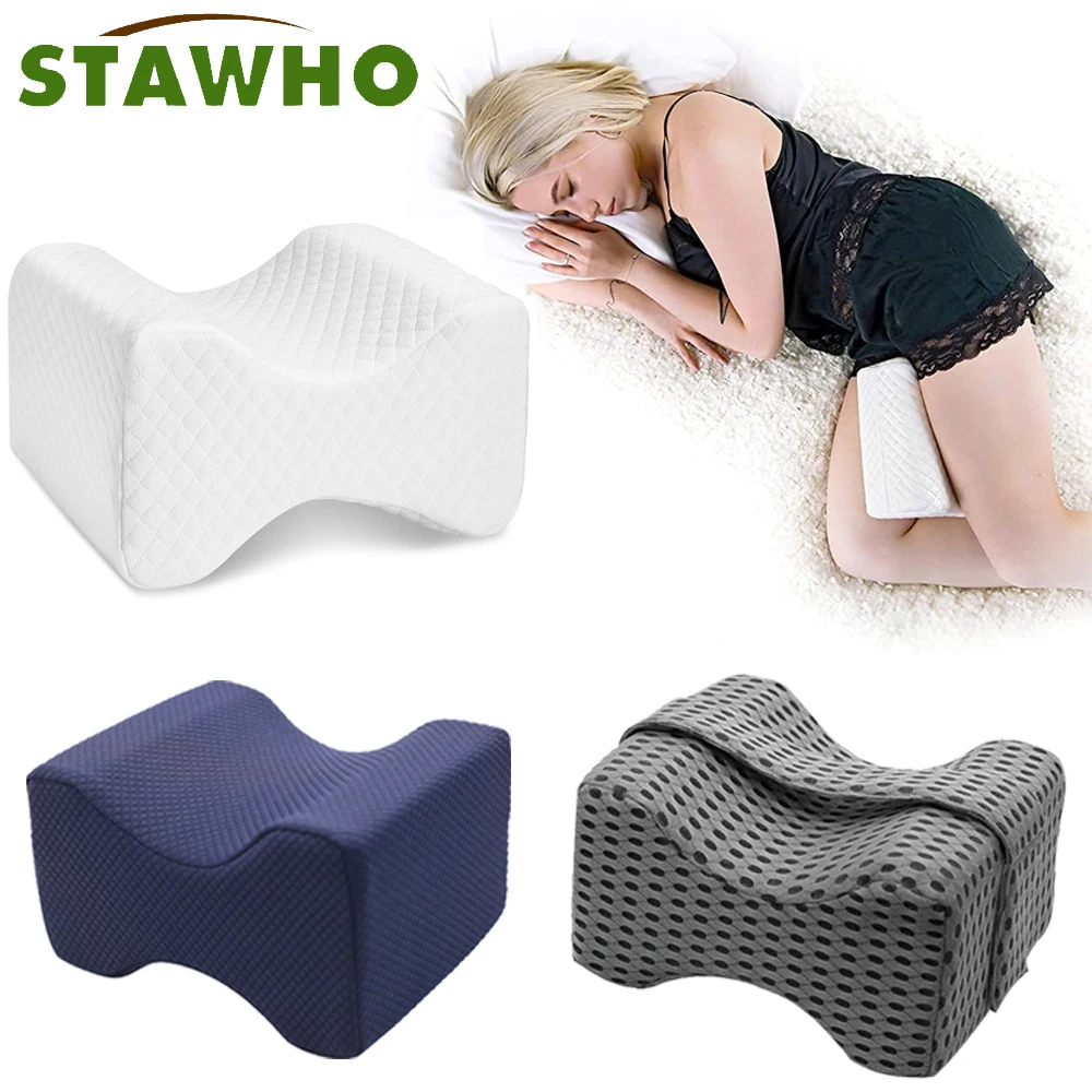 Knee Pillow for Side Sleepers,Memory Foam Pillow,Orthopedic