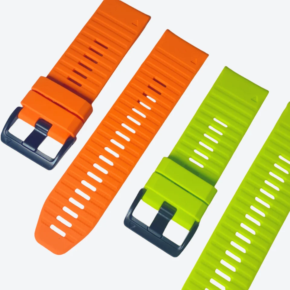 Durable QuickFit Silicone Strap - Premium Fitness Watch Band Accessory