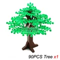 90PCS Tree Green