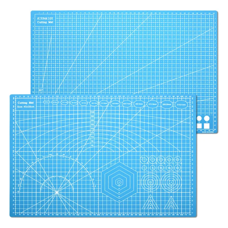 Cutting Mat Cutting Pad A3 Cutting Pad Colors Cut Plate PVC Cutting Mat Model Clay Cut Pad Rubber Stamp Engraving Plate Workbench Patchwork DIY Board