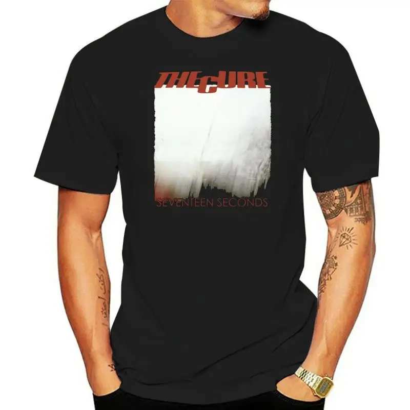 The Cure Seventeen Seconds Album Cover T-Shirt (Nero) S-5Xl