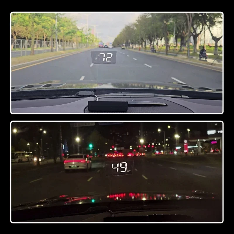 Xiaomi Car Speedometer HUD Head Up Display Digital Speed Meter Windshield Projector Vehicles Truck Auto Electronics Accessories car windshield projector