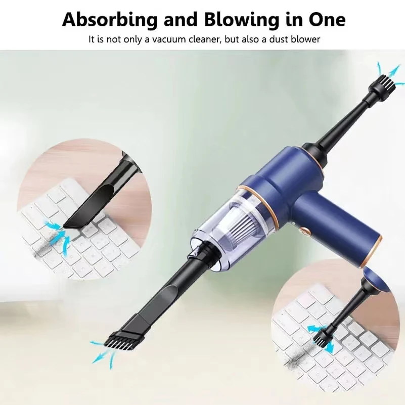 Vacuum Cleaner Suction Car Vacuum Cleaner Wireless Portable Household Hand-held Vacuum Cleaner