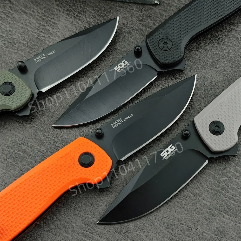D2 TERMUNUS XR Multifunctional Folding Knife Nylon Fiber Handle High Quality Outdoor EDC Camping Hiking Hunting Tools 2