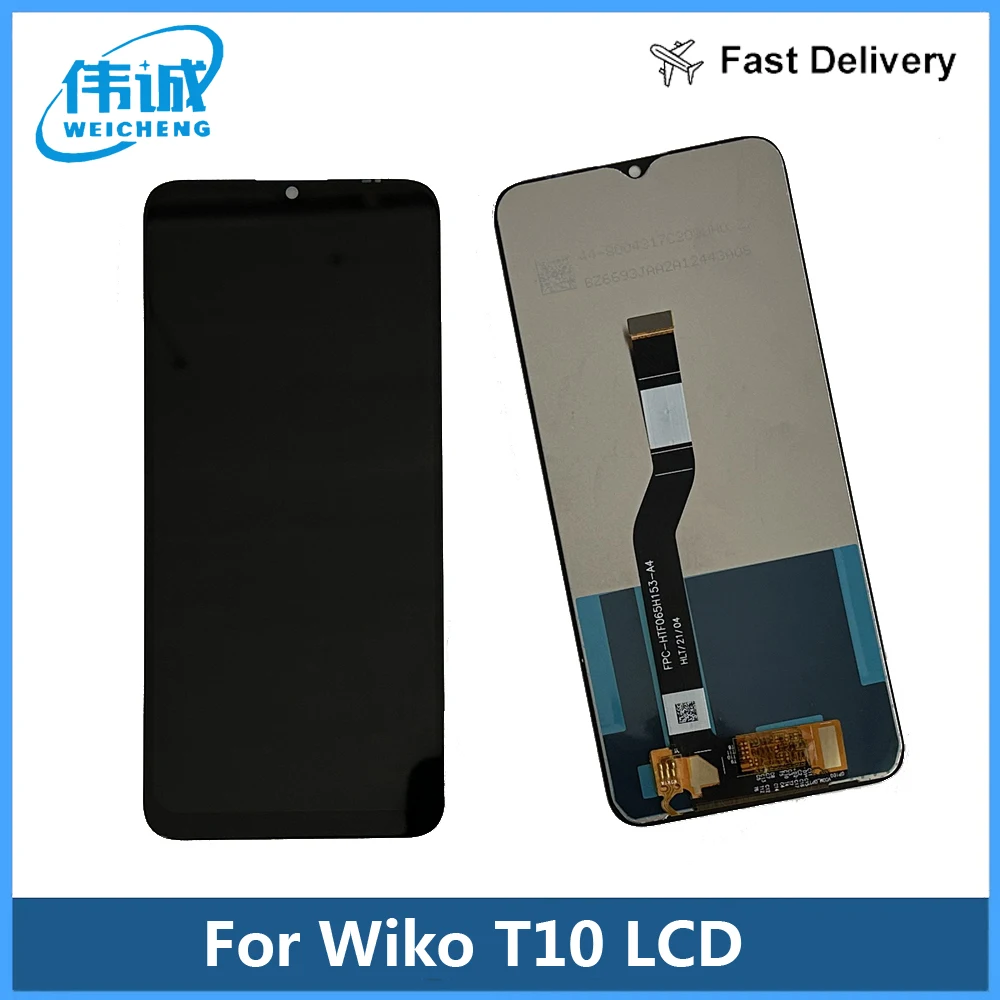 For Wiko T10 W-V673-01 LCD Display Touch Screen Panel Digitizer Sensor Glass Assembly For Wiko T10 W-V673-02 Replacement Parts