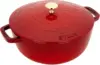 Specialty Shaped Dutch Cast Iron 3.75-qt Essential French Oven Dragon Lid-Cherry 1