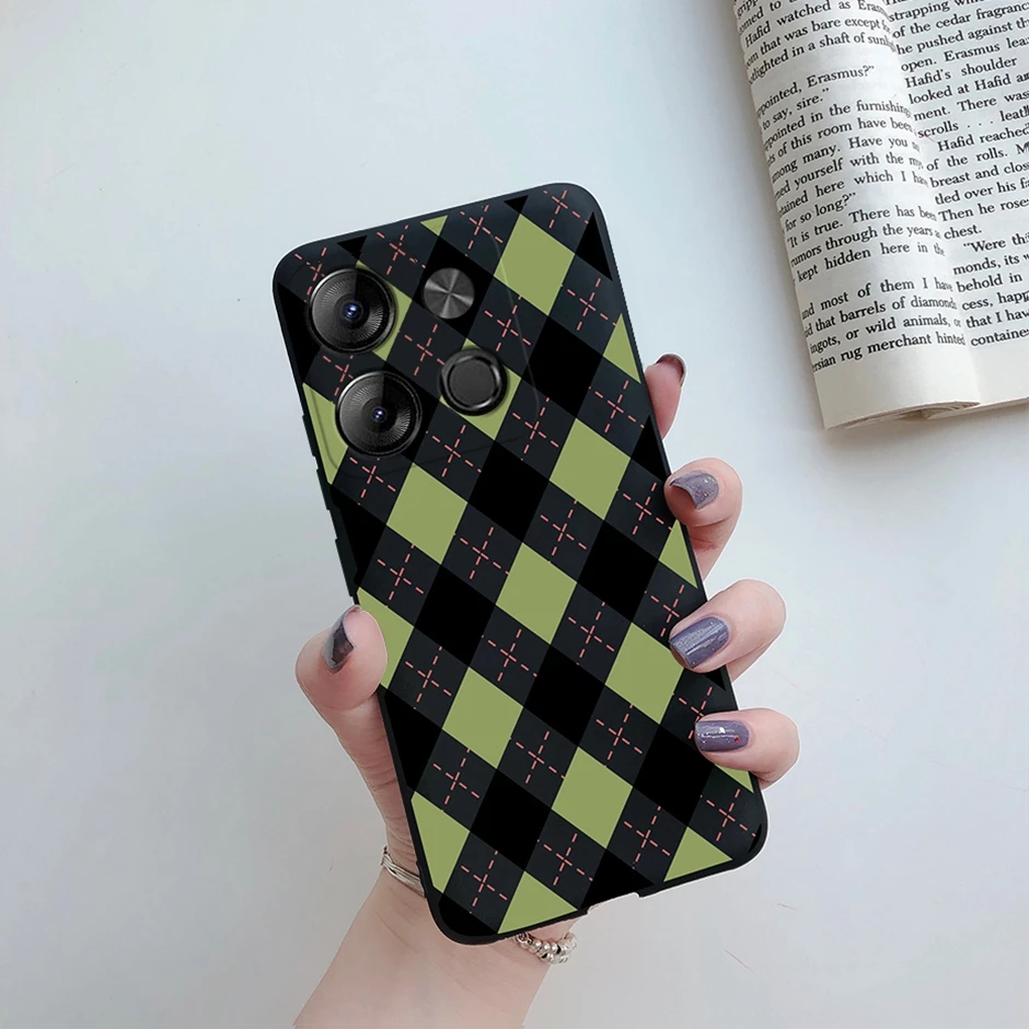 Tecno POP Silicone Daisy Shockproof Phone Cover