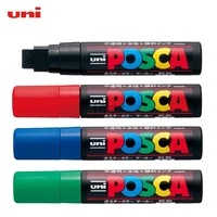UNI POSCA Marker Pen PC-8K POP Advertising Poster Graffiti Pen 8mm Manga Painting Hand-painted Permanent Marker Art Supplies 2