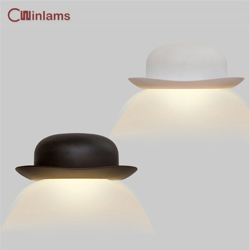 Top Hat Led Wall Light Modern 