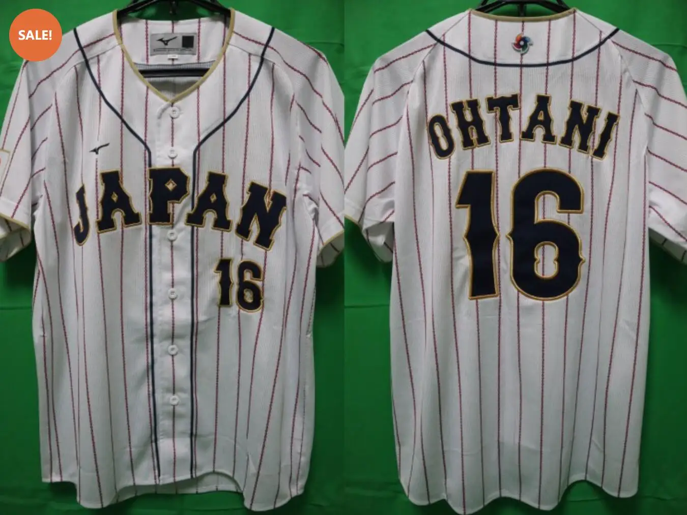 16 Shohei Ohtani Team Japan World Baseball Classic Black White Man Woman Youth Kids Baseball Jersey