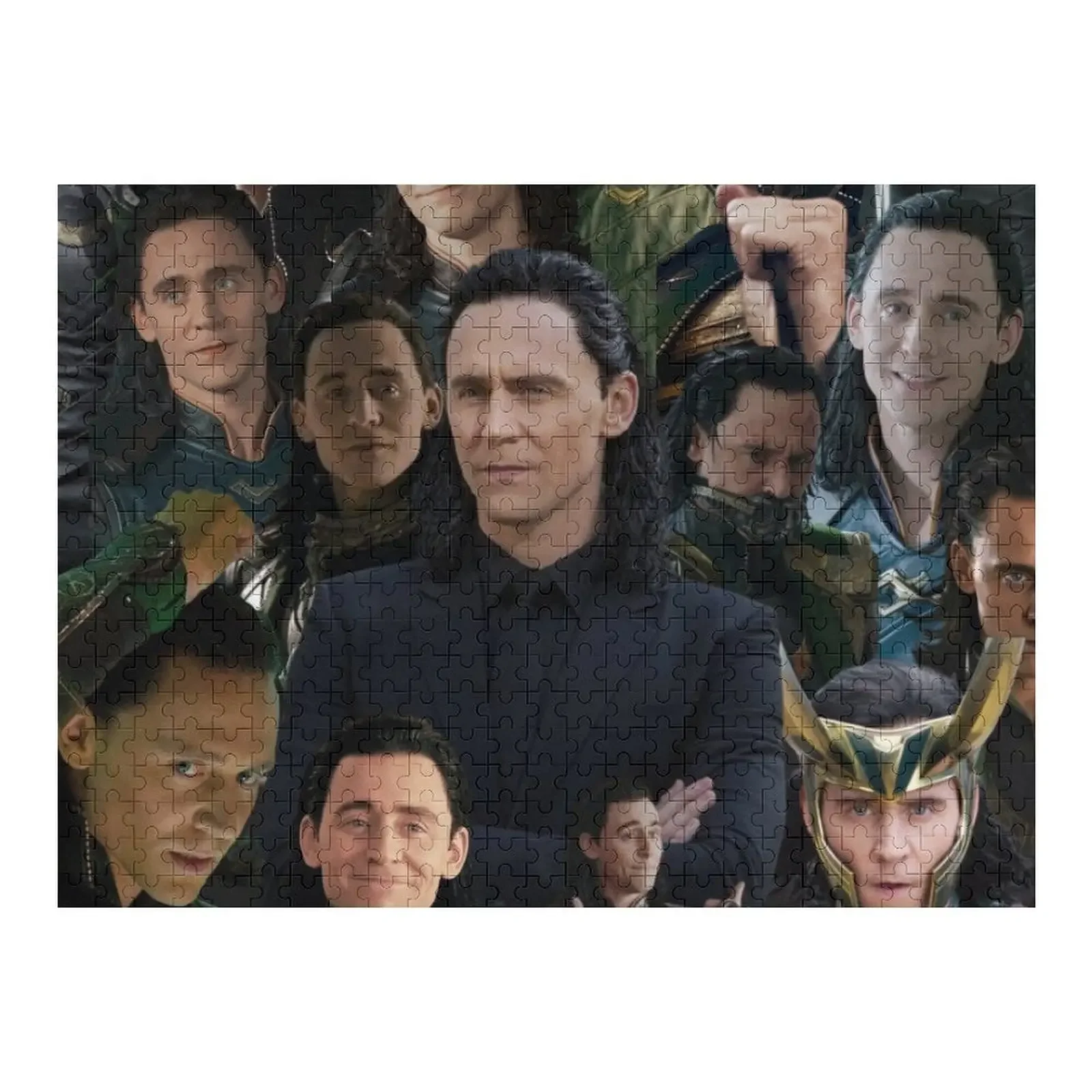 Tom Hiddleston collage Jigsaw Puzzle Baby Toy Personalized Child Gift Jigsaw Custom Customizeds For Kids Puzzle dylan obrien abstract rectangular collage pattern jigsaw puzzle personalized custom child photo personalized gifts puzzle