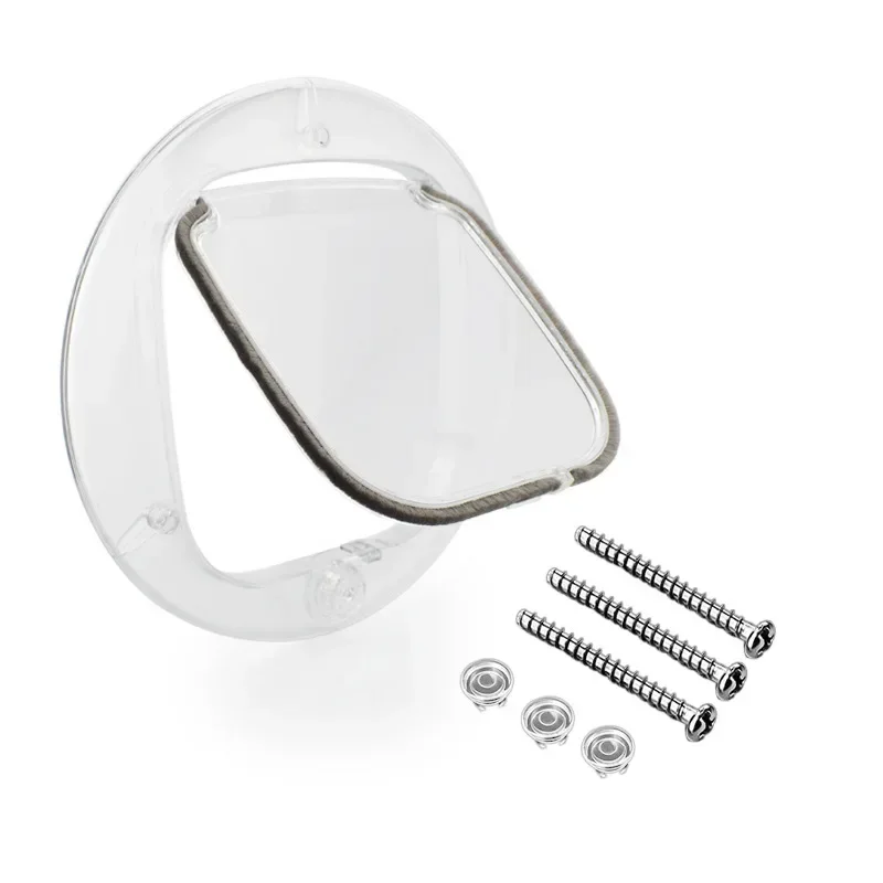 ציוד לשער בטיחות לחיות מחמד דלת פנימית לחתול מאובטח חתול כלב נעילת שער פלאפ 4 נעילה דלת חתול גור קטן