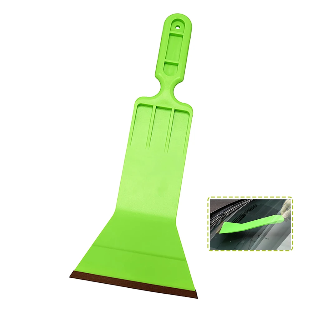 

TOFAR Long Handle Bulldozer Squeegee Front Rear Window Solar Film Car Tinting Tool with PTFE Tape Glass Clean Water Wipe Scraper