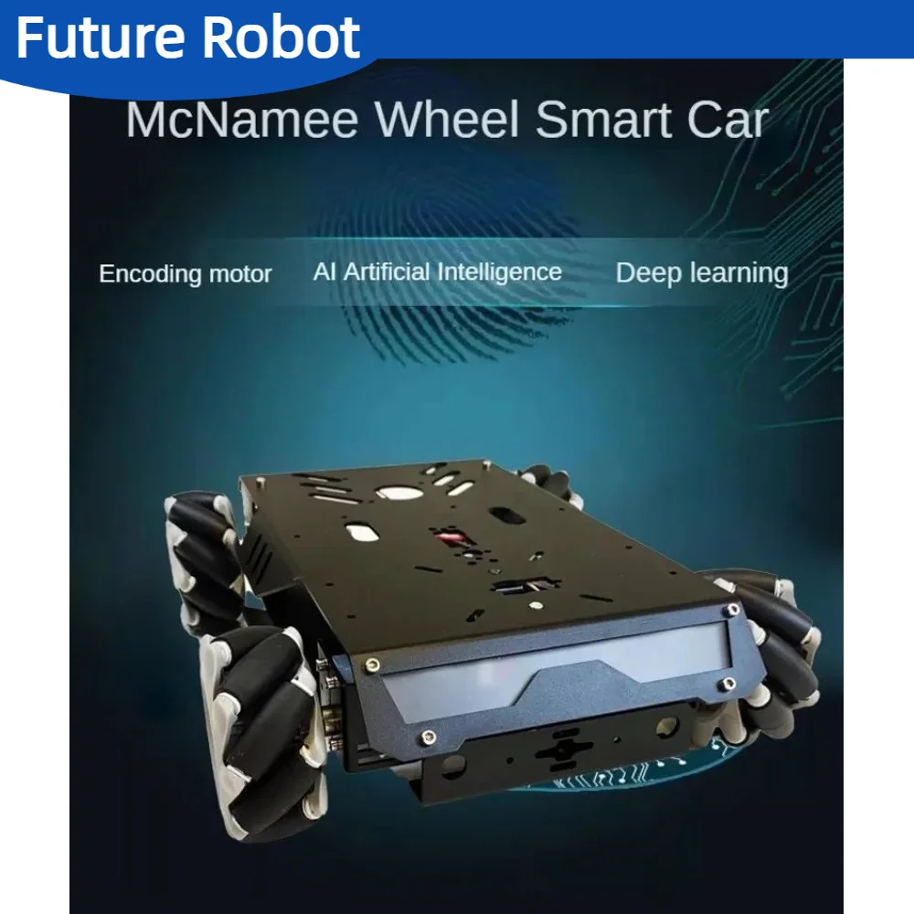 10-25kg Load V3 Mecanum Wheel Robotic Car Aluminum Frame with Metal Motor RC Car for Arduino Robot DIY Kit Ps2 Programmable Kit