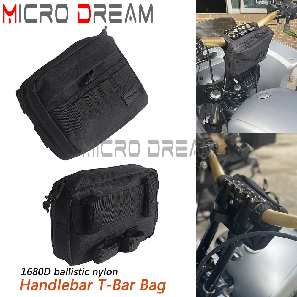 

Сумка на руль для Harley Sportster Dyna Softail Street Fat Bob, 1680D