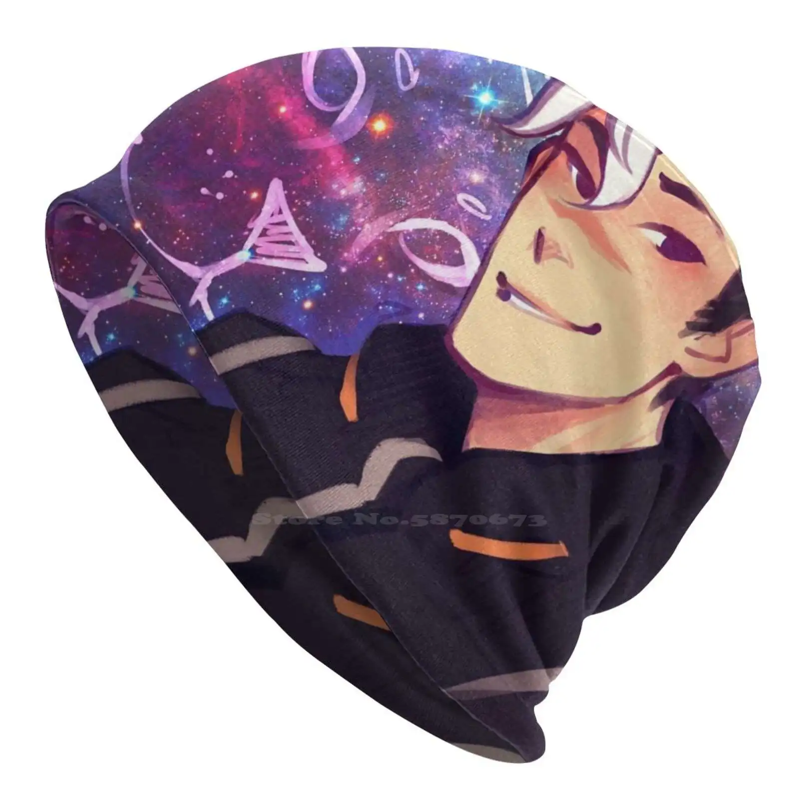 Space Daddy Cappello Lavorato A Maglia Warm Beanie Outdoor Caps Shiro Voltron Black Lion Elentori