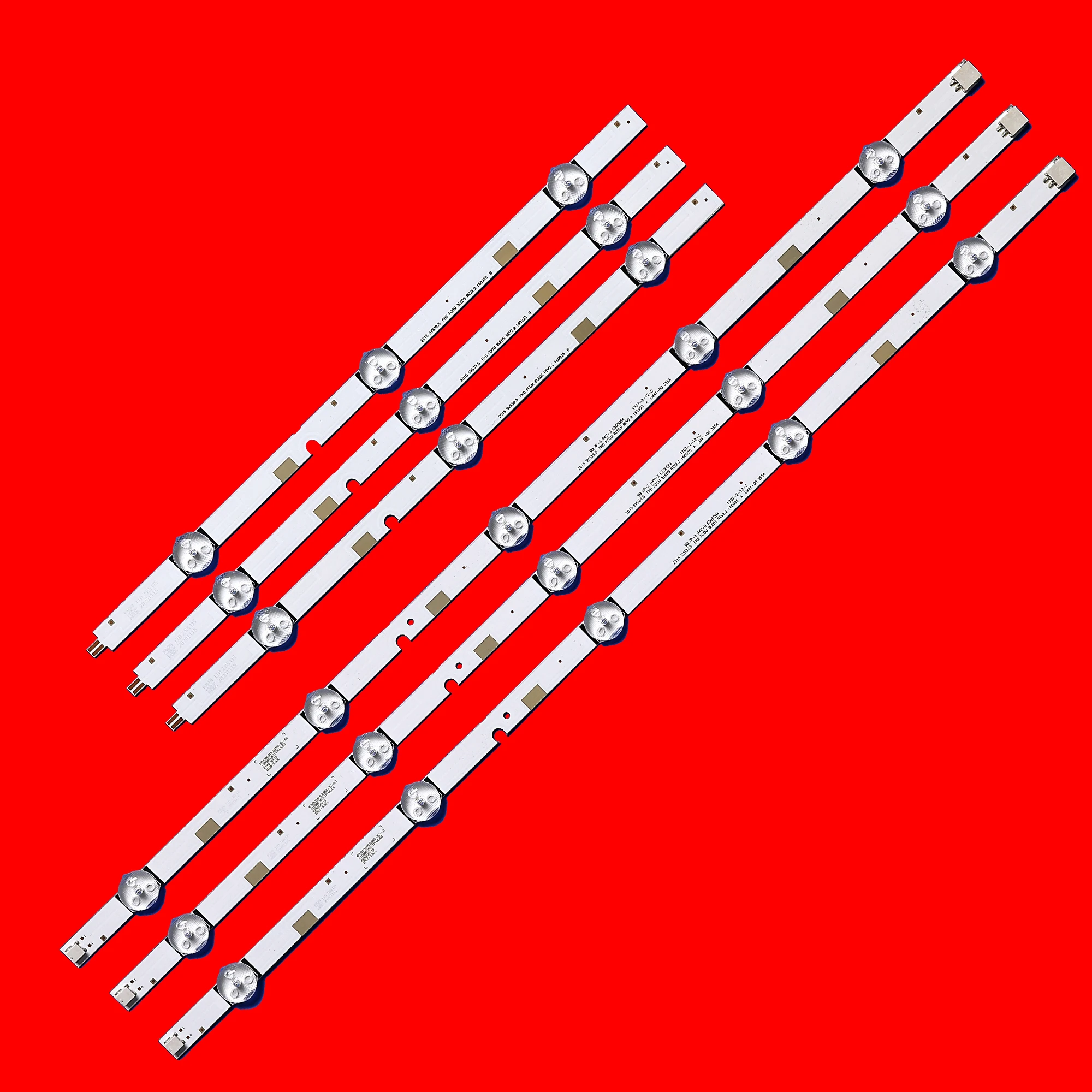 30 pz/lotto striscia di retroilluminazione a LED per Samsung UE40J5200 UN40J5300AG UE40J5000 UN40J5200 UN40J5200AG V5DN-395SM0-R2 R3 BN96-37622A