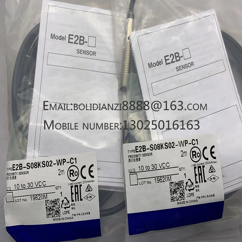 주식 근접 스위치 센서, E2B-S08KS01-WP-B1 E2B-S08KS01-WP-B2 C1 C2 WZ-B1, 신제품