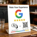 White google QR code