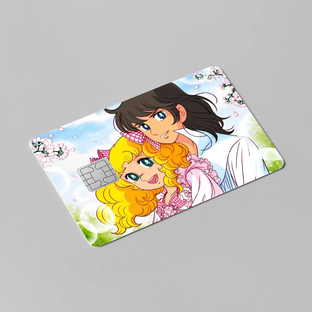 Anime Manga Candy Various Anime Bank Credit Cards Bus Pass Stickers Cool Decoration Waterproof Stickers Collection Toys Gifts